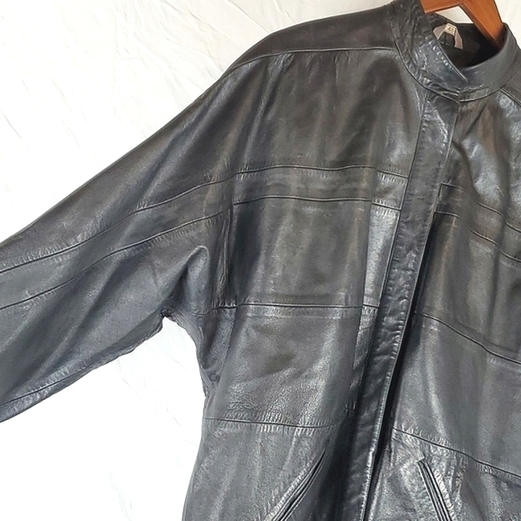 Vintage Laurent Roma Frattina Genuine‎ Leather Jacket - Picture 6 of 10